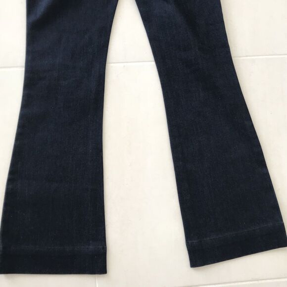 Alberto Makali Distressed Low Rise Boot Cut Denim Jeans - Picture 8 of 8